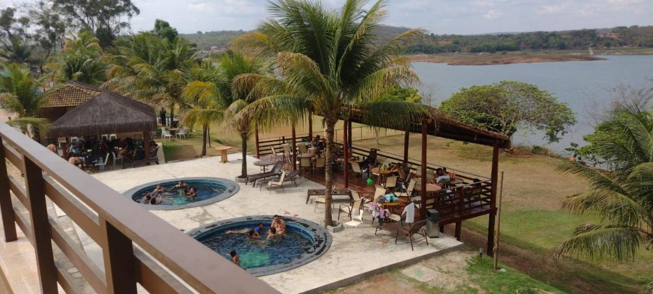 Aldeia Do Lago Caldas Novas Lindo Apt Com Cozinha Mobilia Nova Pode Levar Bebidas Na Area Das Piscinas Bagian luar foto