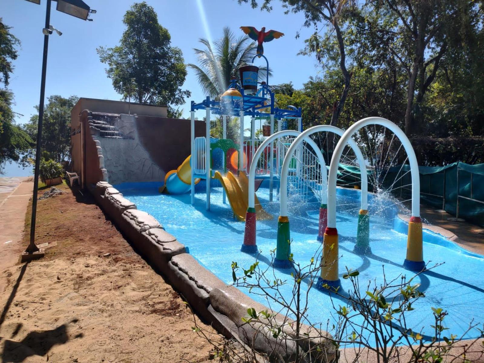 Aldeia Do Lago Caldas Novas Lindo Apt Com Cozinha Mobilia Nova Pode Levar Bebidas Na Area Das Piscinas Bagian luar foto